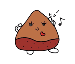 Chestnut mum sticker #2254057