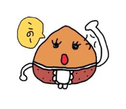 Chestnut mum sticker #2254077