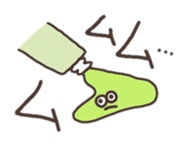 Mustard and Wasabi sticker #2254132