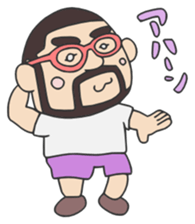 Higemeganekun3 sticker #2254264