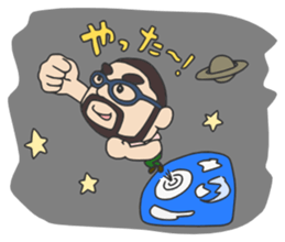 Higemeganekun3 sticker #2254275