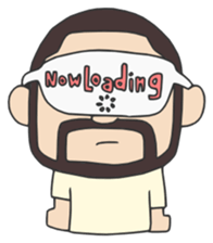 Higemeganekun3 sticker #2254281