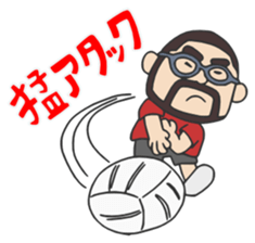 Higemeganekun3 sticker #2254286