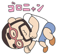 Higemeganekun3 sticker #2254295