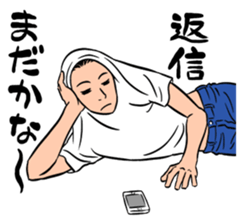 T-shirt-Man Part2 sticker #2254864