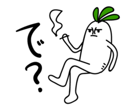 Radish. DAIKON-kun sticker #2254974