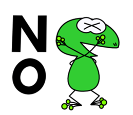 Frog sticker "Masajii" sticker #2255117