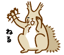 Sciurus-EZO,JAPAN sticker #2255585