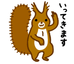 Sciurus-EZO,JAPAN sticker #2255590