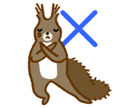 Sciurus-EZO,JAPAN sticker #2255592