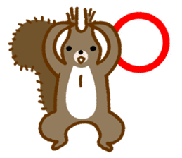 Sciurus-EZO,JAPAN sticker #2255593