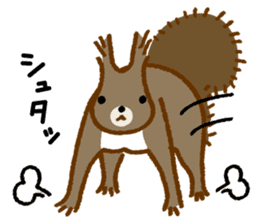 Sciurus-EZO,JAPAN sticker #2255614