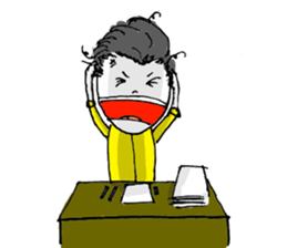 quiffy quiff sticker #2255818