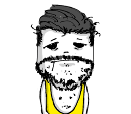 quiffy quiff sticker #2255819