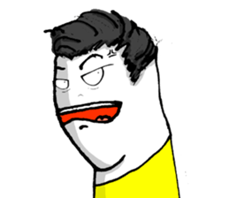 quiffy quiff sticker #2255823