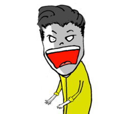 quiffy quiff sticker #2255825