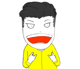 quiffy quiff sticker #2255848