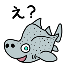 Sticker of the deep sea creature sticker #2257464