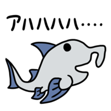 Sticker of the deep sea creature sticker #2257469