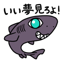 Sticker of the deep sea creature sticker #2257477