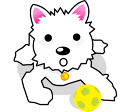 Polki happy dog sticker #2257497