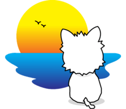 Polki happy dog sticker #2257500