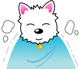 Polki happy dog sticker #2257501