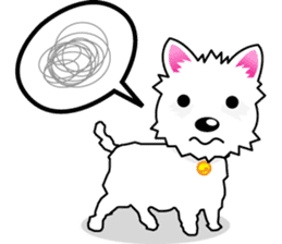 Polki happy dog sticker #2257503
