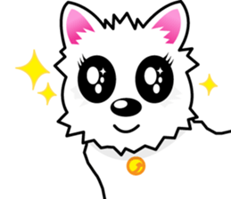 Polki happy dog sticker #2257508