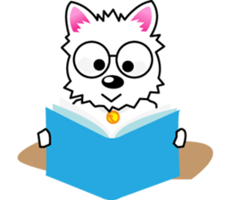 Polki happy dog sticker #2257512