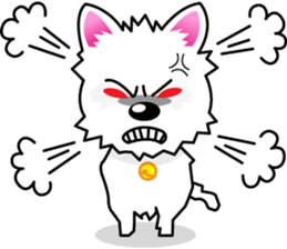 Polki happy dog sticker #2257516