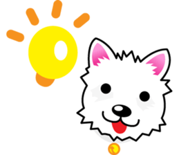 Polki happy dog sticker #2257517