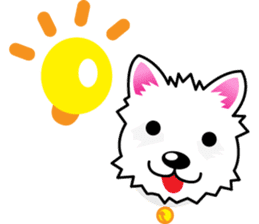Polki happy dog sticker #2257517