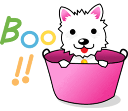 Polki happy dog sticker #2257521