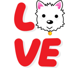 Polki happy dog sticker #2257527