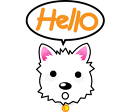 Polki happy dog sticker #2257528