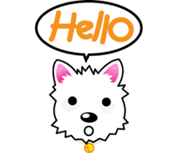 Polki happy dog sticker #2257528