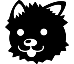 Polki happy dog sticker #2257532