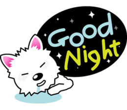 Polki happy dog sticker #2257535