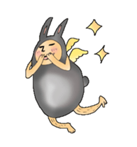 blackrabbitcostumeman sticker #2257627