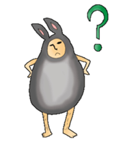 blackrabbitcostumeman sticker #2257629