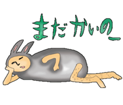 blackrabbitcostumeman sticker #2257636