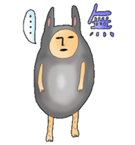 blackrabbitcostumeman sticker #2257641