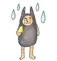 blackrabbitcostumeman sticker #2257642