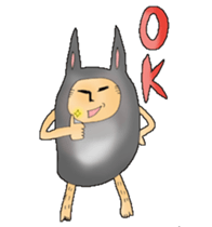 blackrabbitcostumeman sticker #2257645