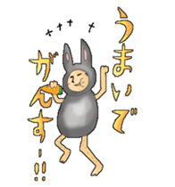 blackrabbitcostumeman sticker #2257653