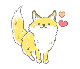 Oage fox sticker #2257698