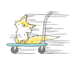 Oage fox sticker #2257703