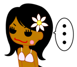 Tiare came to Hawaii!! sticker #2257955