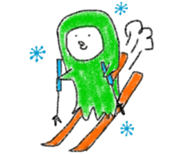 wakamekun of winter sticker #2258299